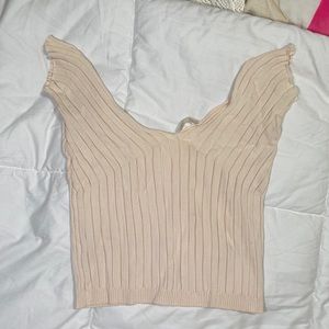 Free people crop shirt